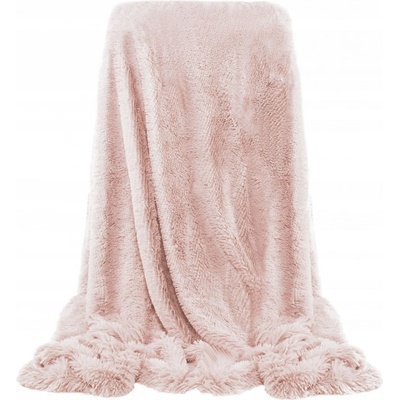 Springos přehoz na postel růžové 160 x 200 cm – Zbozi.Blesk.cz