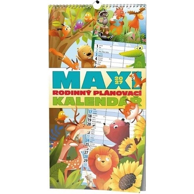 Maxi rodinný plánovací nástěnný 2027