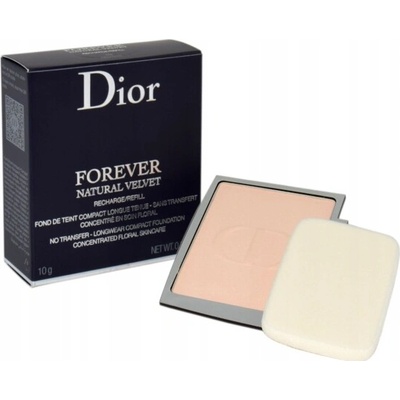 DIOR Dior Forever Natural Velvet Refill dlhotrvajúci kompaktný make-up náhradná náplň 1N Neutral 10 g