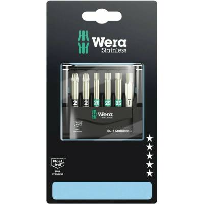 Wera Stainless 1 SB 6 dielna 05073634001