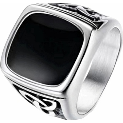 Nefertitis Pánský ocelový prsten Triquetra NF55314