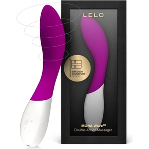 LELO Луксозен вибратор Lelo Mona Wave с движение "ела тук" розов