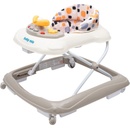 Baby Mix s volantem a silikonovými kolečky beige růžová
