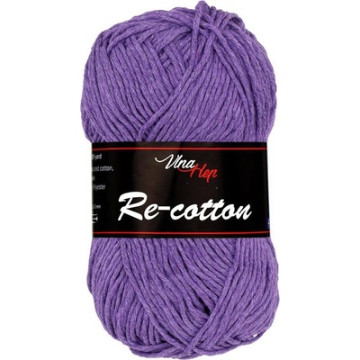 Vlna-Hep Příze Re-cotton 81101 fialová