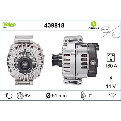 Generátor VALEO 439818
