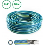 POLIX Маркуч градински четирислоен 3/4", 8-24 bar, 50 м, Bluebos plus (UNI-010014)