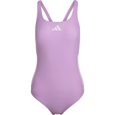 Adidas Дамски бански костюм Adidas SH3. RO Classic 3-Stripes Swimsuit Womens - Purple Bliss