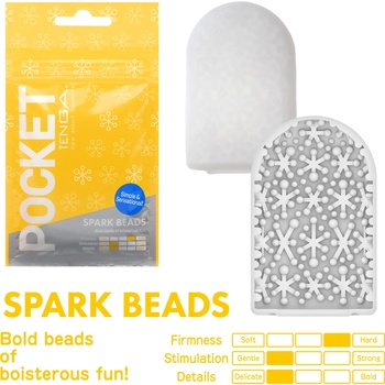 Image 1 of TENGA Pocket Stroker Spark Beads