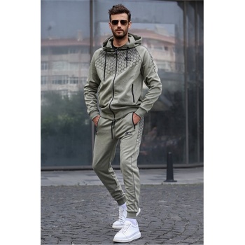 Madmext Мъжки спортен комплект 5906 - Каки #361335 (361335_Хаки)