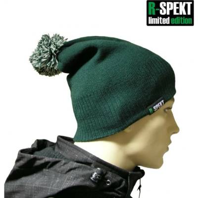 R-SPEKT Čepice Kulich PomPom DUO Beanie tmavě zelená