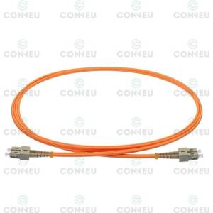 Conneu Оптична пач корда SC-SC Мулти мод 50/125 дуплекс, 2м (CNFJ-SCSCOM2DOR3mm-2)