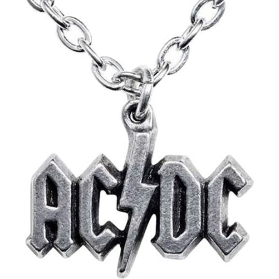 Alchemy gothic Колие с висулка alchemy gothic - ac / dc - Светкавица Лого - pp520