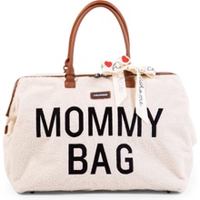 Childhome taška Mommy Bag Teddy Off White