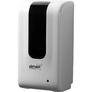 Simex Автоматичен безконтактен дозатор за дезинфектант, гел и течен сапун - бял (4063)