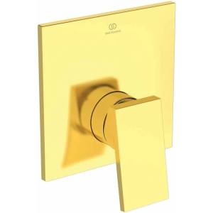 Ideal Standard Вграден смесител за душ Ideal Standard Atelier Extra, цвят четкано злато, без тяло за вграждане (A7624A2)