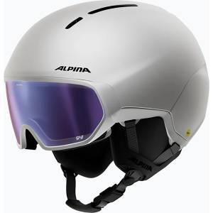 Alpina Скиорска каска Alpina Vizzard QV MIPS white matt