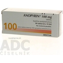 Anopyrin 100 mg tbl.84 x 100 mg