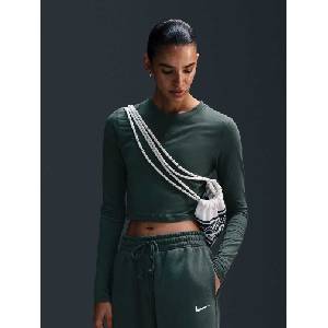 Nike Блуза w nsw nk chll knt ls crp