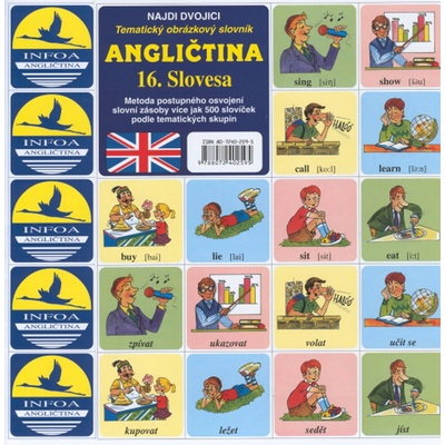 Najdi dvojici Angličtina 16. Slovesa