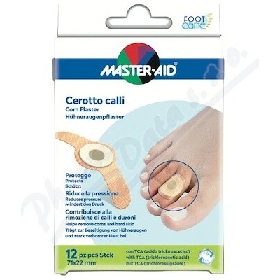 FOOT Care Náplasti na kurie oká 12 ks