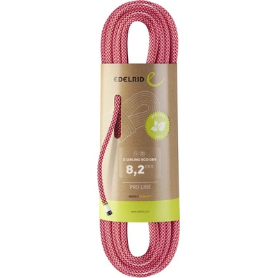 Edelrid Starling Eco Dry 8,2 mm Pink 60m