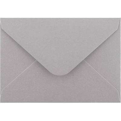 Obálka 70x100mm 150g Pearl, světle stříbrná