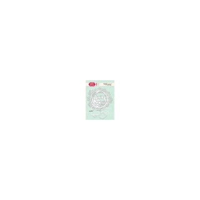 Vyřezávací šablony - Rámeček z vloček (Craft & You) nezařazeno CYD-CW304