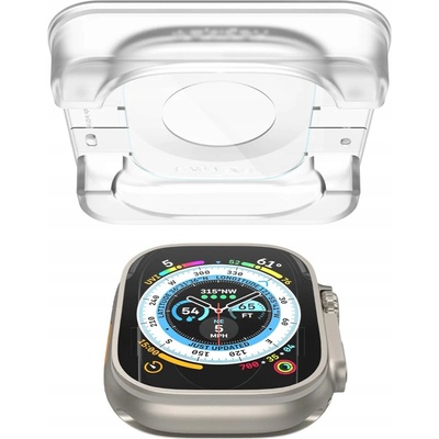 Spigen ochranné sklo Glas.tR EZ Fit pre Apple Watch Ultra 2 ks - Clear AGL05556