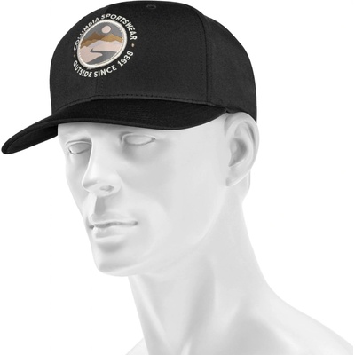 Columbia LOST LAGER 3D STRETCH SNAPBACK Sportovní Černá Bílá Béžová