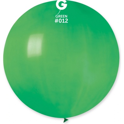 Svet balonku Guľatý pastelový balónik 80 cm zelený