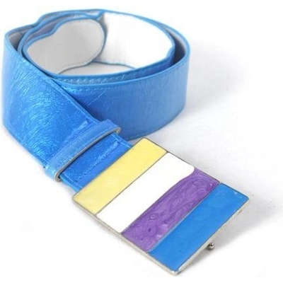 Dámsky opasok s dúhovou prackou Ambiente Tmavofialová