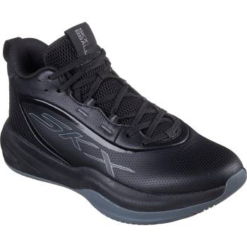Skechers Баскетболни кецове Skechers Men's Klutch Basketball Trainers - Black/Black