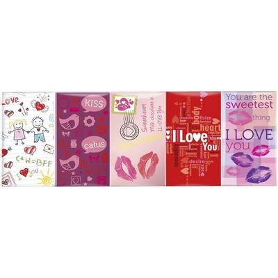 Maitre Truffout Mini mléčné čokoládky I Love You 75 g