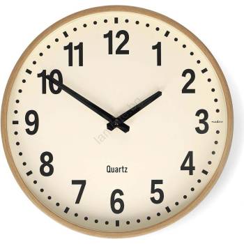 Image 1 of Nedis CLWA2226WD - стенен часовник Ø 30, 8 см, 1x AA, дървен (NE0816)