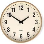 Nedis CLWA2226WD - стенен часовник Ø 30, 8 см, 1x AA, дървен (NE0816)