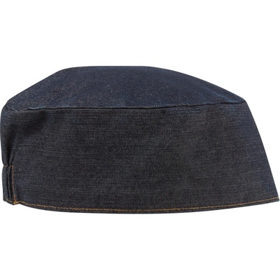 Premier Čepice PR 653, kuchařská COT390653m1499-indigo deni Denim indigo