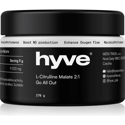 hyve 100 L-Citruline Maláte 2:1 270 g