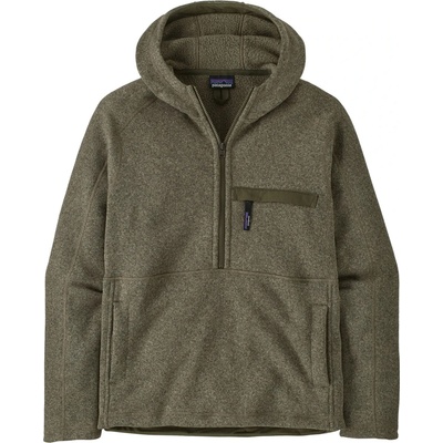 Patagonia Мъжки поларен пуловер Patagonia Better Sweater 1/2 Zip Pullover Fleece jumper - River Rock Green - размер XS (005-6411-0411)