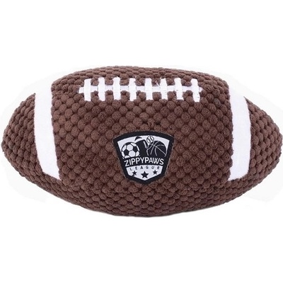 ZippyPaws SportsBallz s pískátkem Americký futbal 22 cm