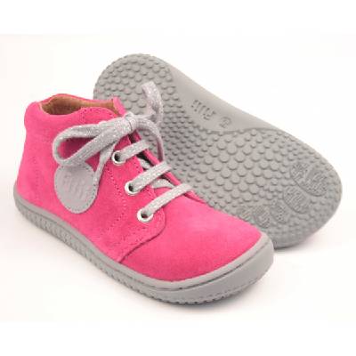 Filii barefoot - Gecko velours pink laces M EUR 28