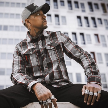 HYRAW мъжка риза hyraw - barfly - 254ch01