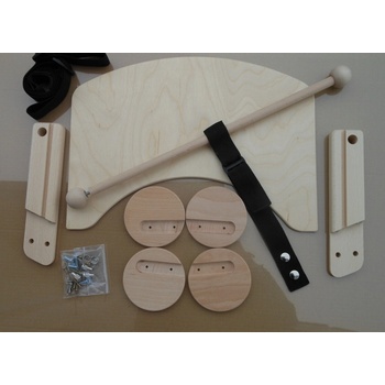 Jitro Pultík + stabilizační botky- Buk - bez laku