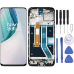 OnePlus LCD Дисплей и Тъч Скрийн с рамка за OnePlus Nord N100 BE2013