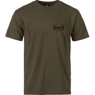 Horsefeathers HEXAGON II t-shirt Burnt Olive