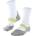 Falke Мъжки чорапи за бягане Falke RU4 Endurance Cool Running socks - White - размер 42-43 (EU) (201-9460-0312)