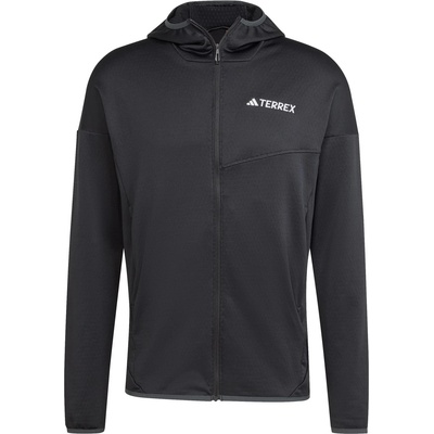 adidas Terrex Мъжко поларено яке adidas Terrex XPR Light Hybrid Fleece Fleece jacket - Black - размер M (005-6987-0112)