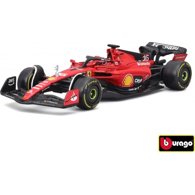 Bburago Formule F1 Ferrari Scuderia SF 23 2023 nr.16 Charles Leclerc s řidičem 1:43 – Zboží Mobilmania