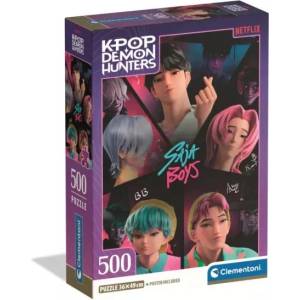 Clementoni K-Pop Demon Hunters: Пъзел „Ловци на демони - 500 части (35625)