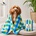 Dock&Bay Кърпа за кучета 120х90см - Puppy Plaid (5061011623102)