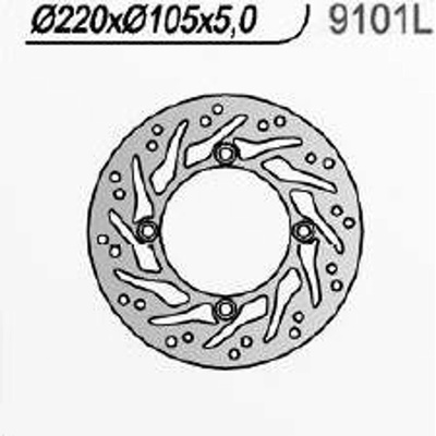 NG Brzdový kotúč NG 9101L